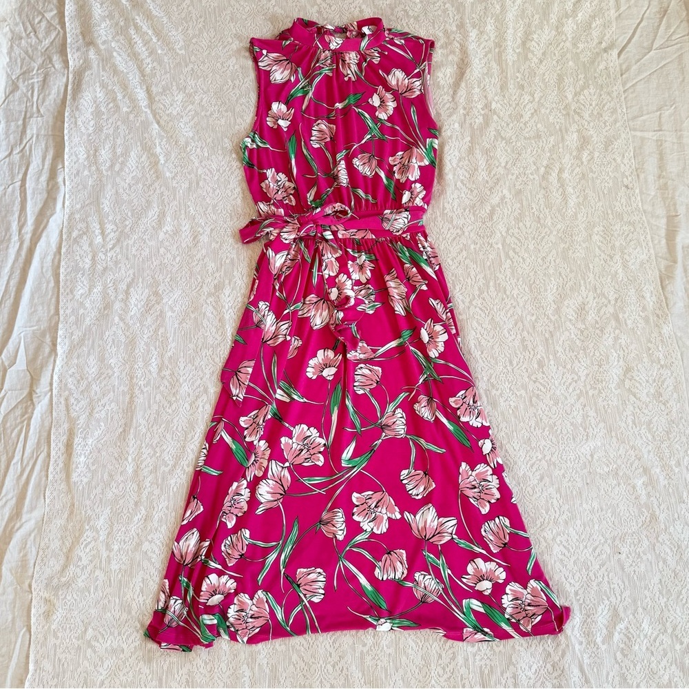 Leota Mindy “Wild tulip” midi dress - Picture 3 of 11